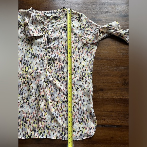 Liz Claiborne Multicolor Printed Women's Top- size Large - Picture 6 of 6